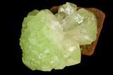 Yellow-Green Adamite Crystal Cluster - Durango, Mexico #127029-1